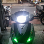 độ đèn led xe máy