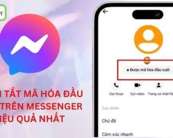 cách tắt mã hóa đầu cuối trên messenger