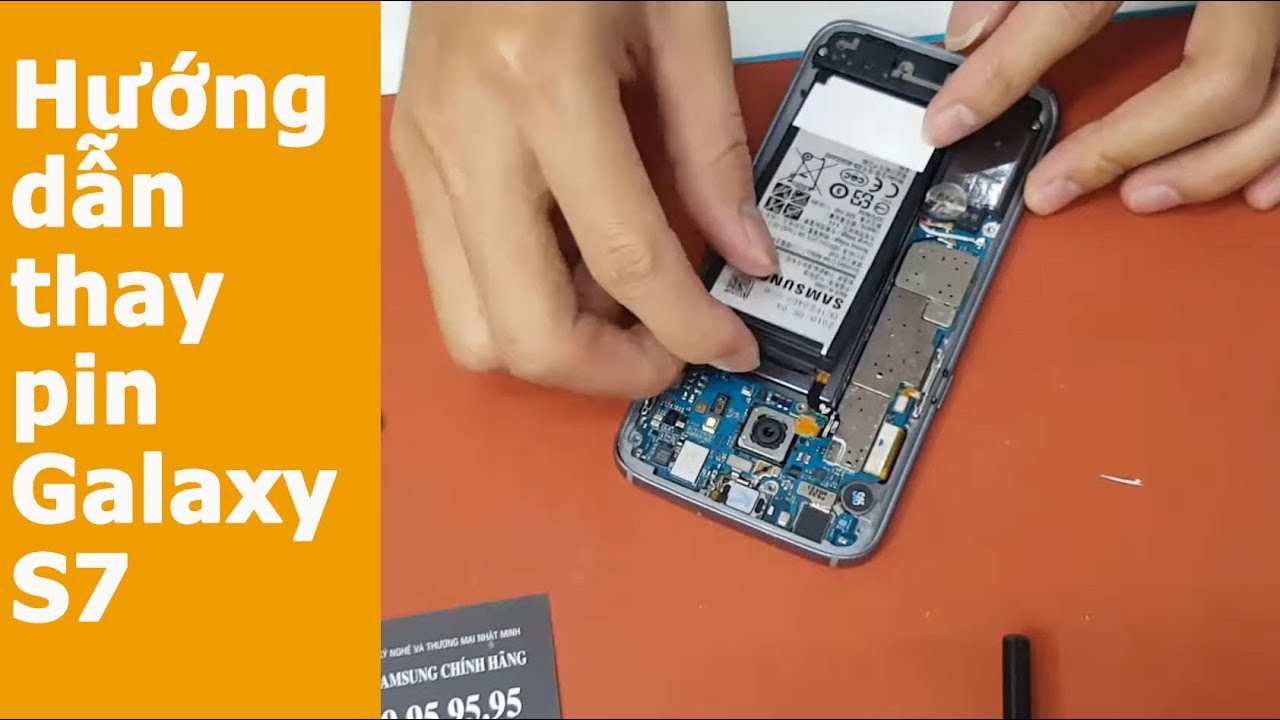 hướng dẫn thay pin samsung s7