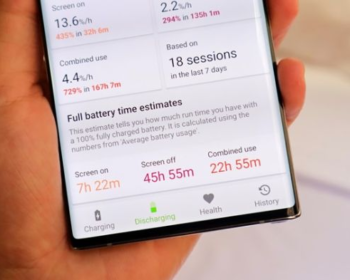 Kiểm Tra Độ Chai Pin Samsung Note 10 Plus